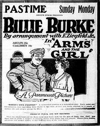 <i>Arms and the Girl</i> 1917 American film