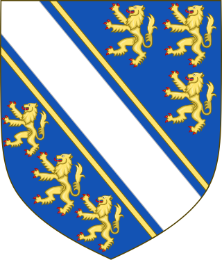 Description de l'image Arms of the House of de Bohun.svg.