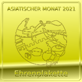 Asiatischer Monat 2021 Ehrenplakette