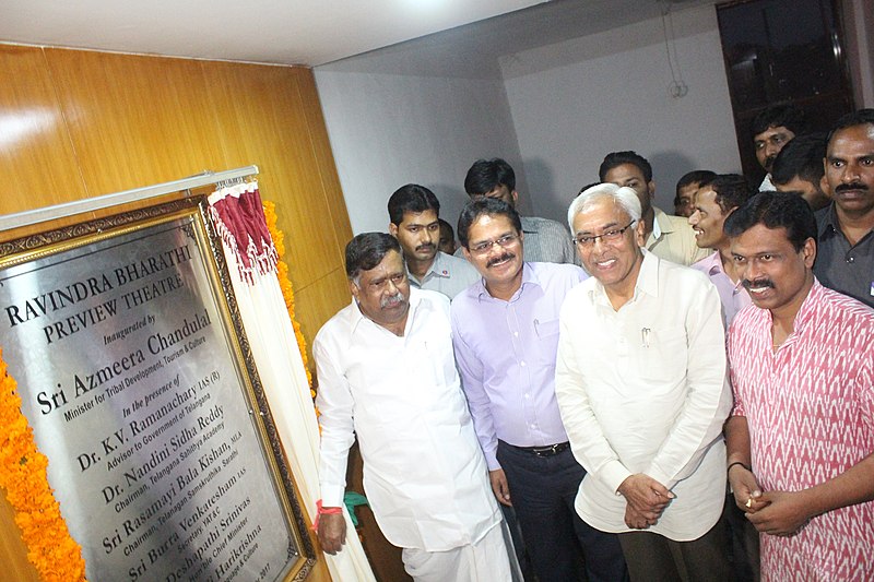 File:At the Inauguration Paidi Jayaraj Theater in Ravindrabarathi.jpg