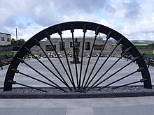 Auchengeich Memorial Auchengeich Memorial - geograph.org.uk - 1514115.jpg