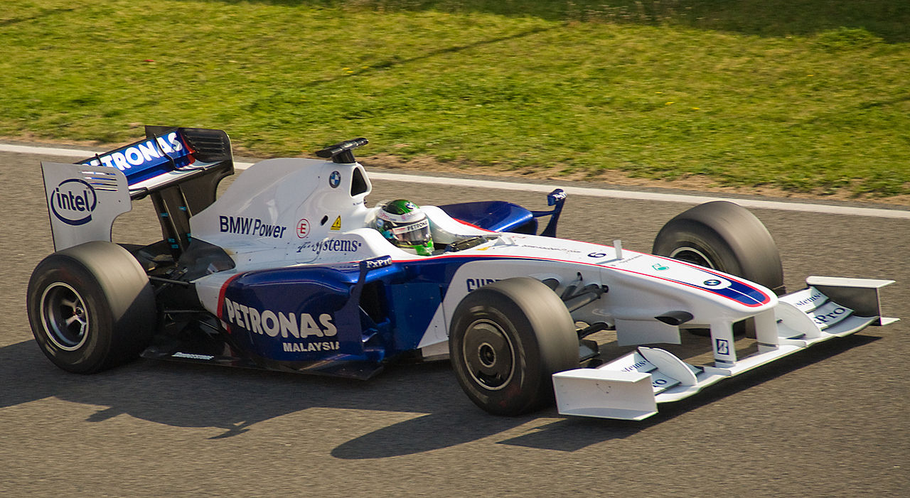 Image of BMW Sauber Barcelona testing