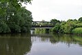 Brücke über die Regnitz in Bruck, 2010