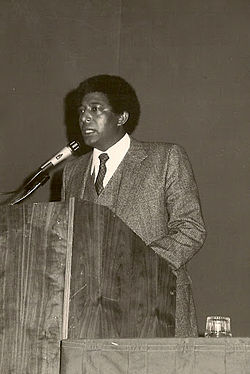 Выступление Барух Тэгегнэ на Национальной конференции Бета Исраэль 31 октября 1983 года