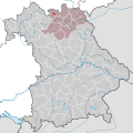 Lage in Oberfranken/in Bayern