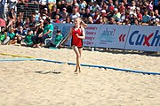 Deutsch: Deutsche Beachhandball-Meisterschaften 2022; Tag 3: 7. August 2022 – Frauen,Finale, Beach Bazis Schleissheim – Minga Turtles Ismaning 2:1 (20:26, 24:20, 8:6) English: German Beach handball Championships; Day 3: 7 August 2022 – Women Final – Beach Bazis Schleissheim Vs Minga Turtles Ismaning 2:1 (20:26, 24:20, 8:6)