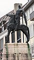: Deutsch: Bertholdsbrunnen Bronzefigur ohne Fahrbahndrähte