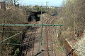 Deutsch: Einmündung in den Bahnhof Bietigheim-Bissingen. English: junction at station of Bietigheim-Bissingen