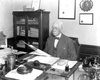 Bion Barnett at his desk