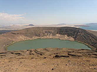 Bir Ali crater in Balhaf. BirAli Crater.JPG