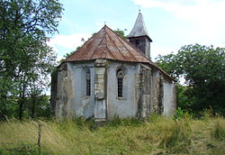 A romos református templom.