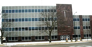 Black Hawk County Courthouse (Iowa) building in Waterloo, Iowa, United States