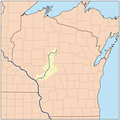 A map of the Black River watershed