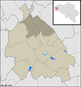 Localisation de Boezinge Boisinghe