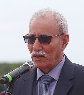 Brahim Ghali Sahrawi diplomat and politician