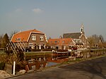 Brandwijk, la vista de la pueblo