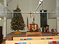 Brazeau Presbyterian Church, Brazeau Missouri, altar.JPG