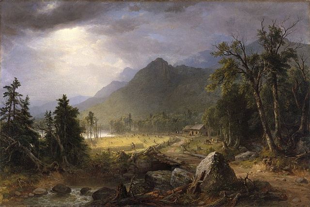 The First Harvest in the Wilderness, c. 1855, Brooklyn Museum