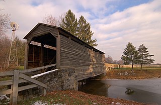 <span class="mw-page-title-main">Buck Hill Farm Covered Bridge</span> Bridge in Pennsylvania, United States