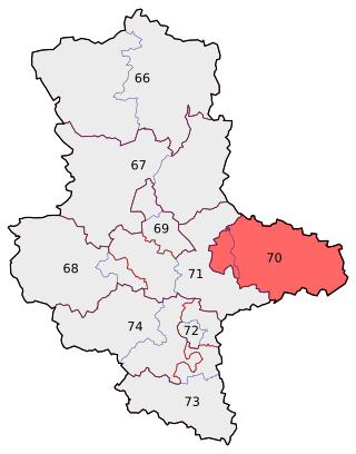 <span class="mw-page-title-main">Anhalt – Dessau – Wittenberg</span> Federal electoral district of Germany