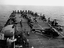 Squadron UH-34s on USS Princeton, March 1960 CH-34s HMM-261 on USS Princeton (LPH-5) 1960.jpg