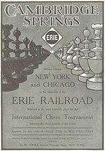 Thumbnail for 1904 Cambridge Springs International Chess Congress