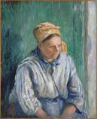 Camille Pissarro Washerwoman, Study The Metropolitan Museum of Art.jpg