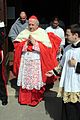 Cardinal Rode wearing a winter cappa magna