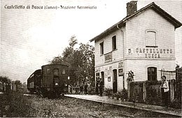 Castelletto di Busca station.jpg ferroviaire