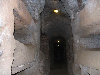 Catacomb of San Callisto.