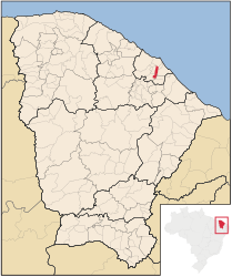 Itaitinga – Mappa