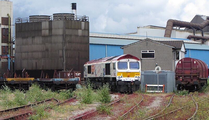 File:Celsa steelworks sidings, Cardiff - geograph.org.uk - 4045466.jpg