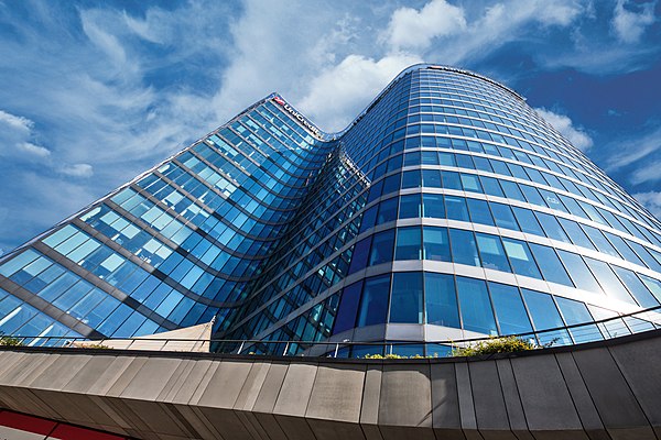 UniCredit Bank in Prague, Czech Republic