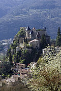 Le château de Saint Paul à Cornillon (déjà Rhône-Alpes).