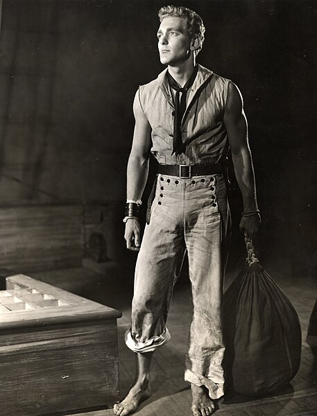 Charles Nolte as Billy Budd in the 1951 Broadway production