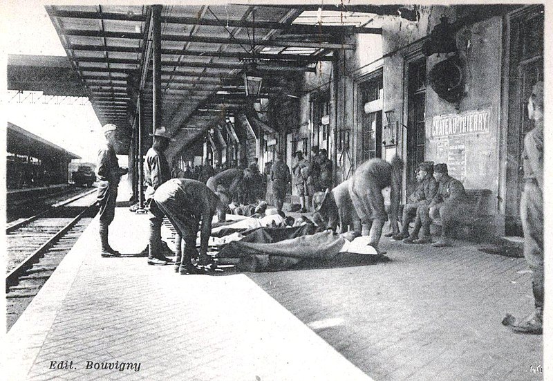 File:Chateau Thierry Railroad Station, 1918 (5941080428).jpg