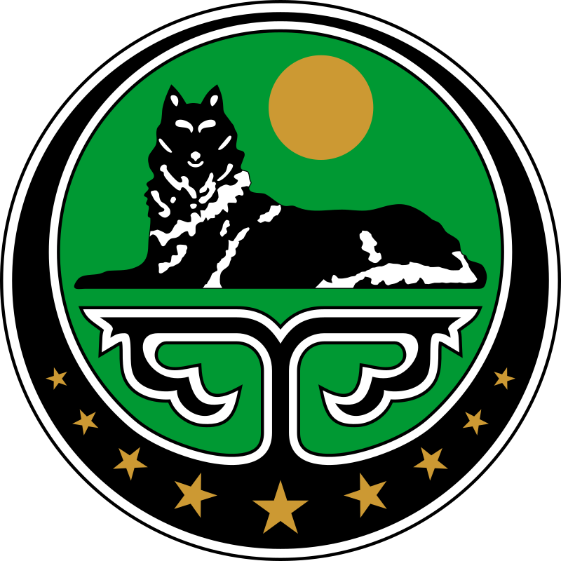 Флаг Чеченской Республики Ичкерия. Вариант-01