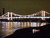 Chelsea Bridge at night