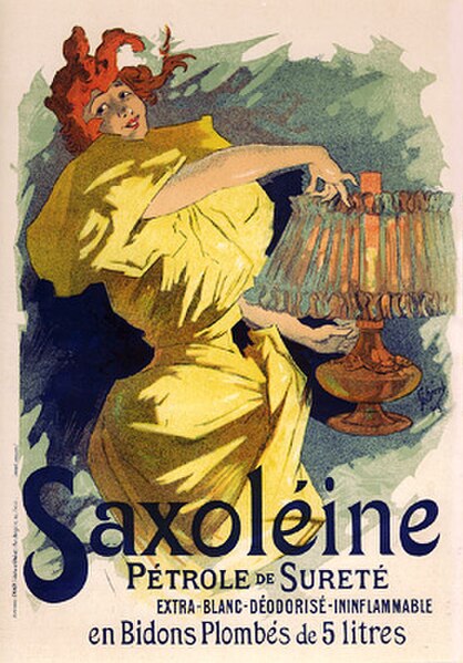 Saxoléine, Pétrole de sureté