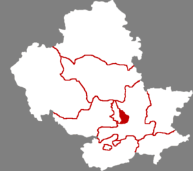 Ubicación de Shuāngqiáo Qū