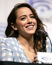 Chloe Bennet, who portrays Daisy Johnson / Quake in the ABC series Agents of S.H.I.E.L.D.. Chloe Bennet by Gage Skidmore 2.jpg