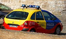 Policia Autonomica Aragon Citroen Xsara Picasso Policia Aragon.JPG