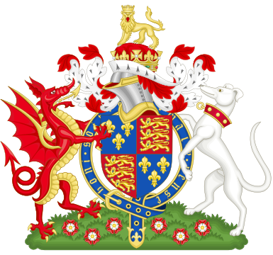 Coat of arms of Henry VII (1485–1509) & Henry VIII (1509–1547) in the first part of his reign