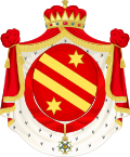 Escudo de armas de Lucien Bonaparte, príncipe romano de Canino.svg