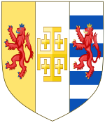 Wappen des Hauses Lusignan (Könige von Armenien).svg