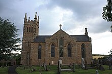 Collessie church, Fife