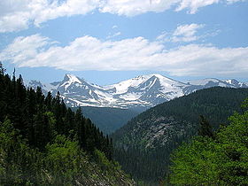 View from near Ward, Colorado