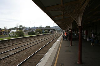 <span class="mw-page-title-main">Cootamundra railway station</span> Railway station in New South Wales, Australia