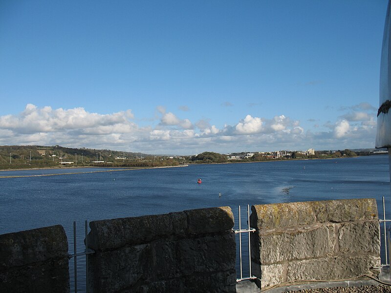 File:Cork Harbour from top of Blackrock Castle - panoramio.jpg