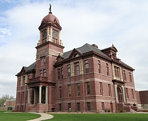 Pipestone County Courthouse, gelistet im NRHP Nr. 80002121[1]